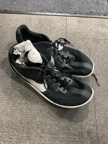 Used Nike Track & Field Cleats Adult Black Senior 10 11614-S000244123