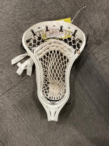 Used Brine CLUTCH X Mens Lacrosse Head White 11614-S000244099