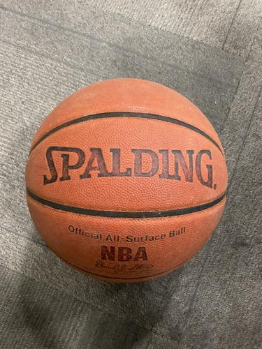 Used Spalding OFFICIAL ALL-SURFACE Basketball Adult Outdoor 11614-S000244043