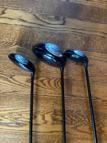 Callaway X Series Driver + 3 Wood + 5 Wood (buy together or separate)