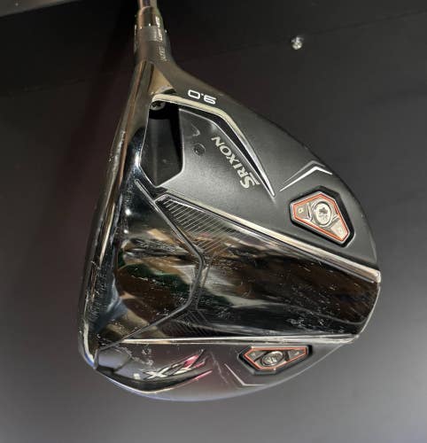 Srixon ZXi Driver 9.0* Stiff Ventus Blue TR 60g RH Used
