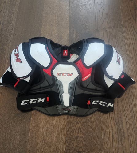 CCM JetSpeed FT4 Pro Shoulder Pads (Used) - Junior Large