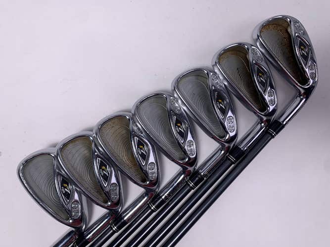 TaylorMade R7 CGB Iron Set 5-PW+AW R7-55 Hyper Lite Senior RH +1''
