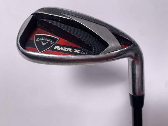 Callaway Razr X HL Approach Wedge AW RAZR X 75g Stiff Graphite Mens RH