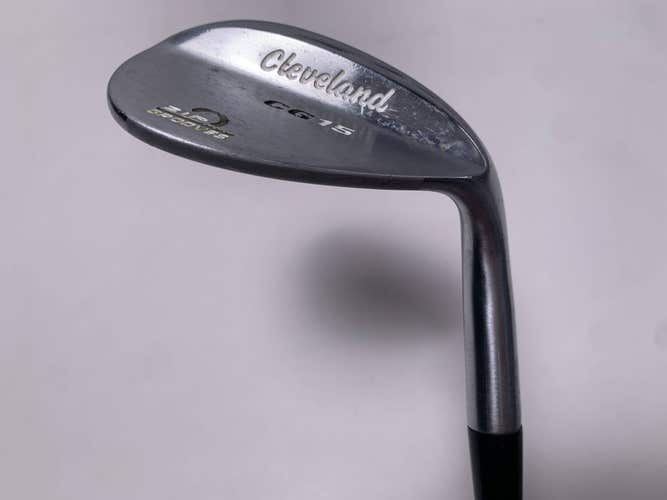 Cleveland CG15 Satin Chrome Lob Wedge LW 58* 12 Bounce Traction Wedge RH