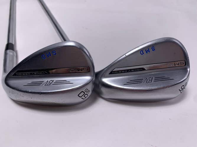 Titleist Vokey SM10 Tour Chrome Wedge Set 56* 12 | 60* 12 SM10 Wedge RH