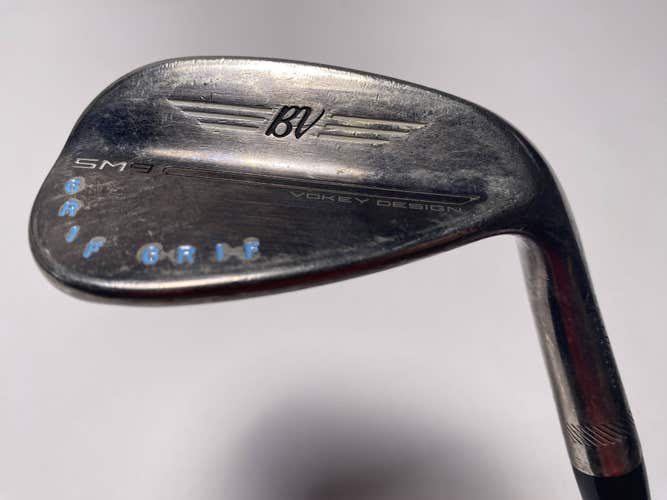 Titleist Vokey SM9 Brushed Steel Gap Wedge GW 52* 8 F TT AMT Red 94g Regular RH