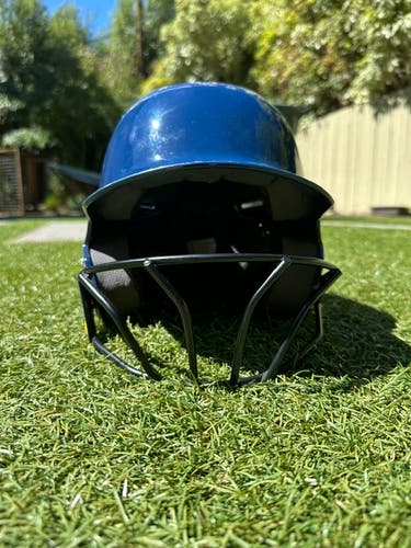 EvoShield WTV Batting Helmet (Used) - Navy 6 5/8 - 6 3/4