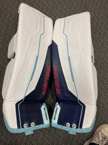 Large (35”) Bauer Supreme Shadow Goalie Leg Pads (New) “Grubauer”