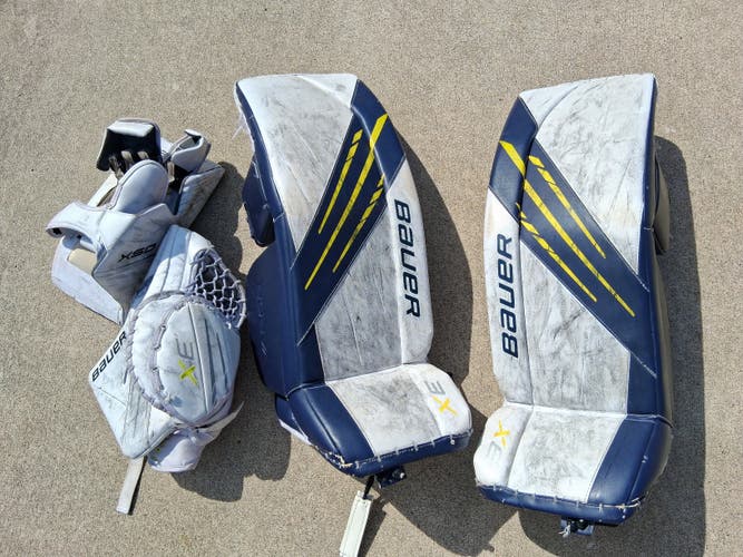 32+" INT LARGE Bauer Regular Goalie Full Set (Used)