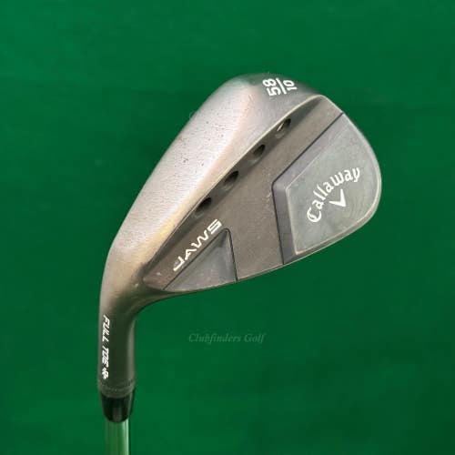 LH Callaway Jaws Full Toe Black 58-10 58 Lob Wedge KBS Tour Steel Wedge Flex