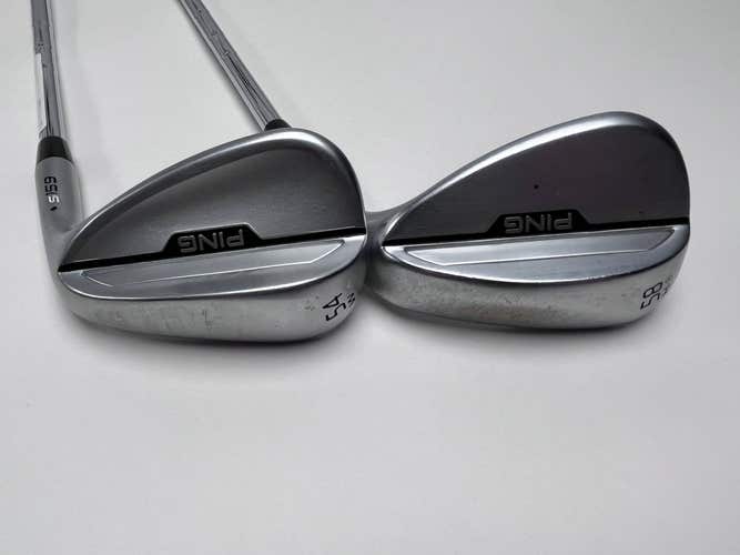 Ping s159 Chrome Wedge Set 54* 14 58* 8 Black Dot Z-Z115 Wedge Steel Mens RH