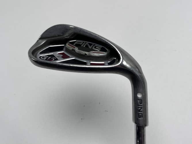 Ping G15 Sand Wedge SW White Dot AWT Regular Steel Mens RH