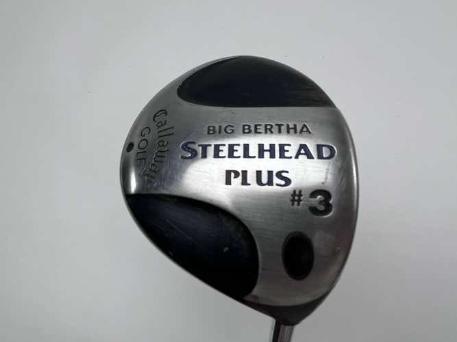 Callaway Steelhead Plus 3 Fairway Wood 15* Steelhead Plus Regular Steel Mens RH