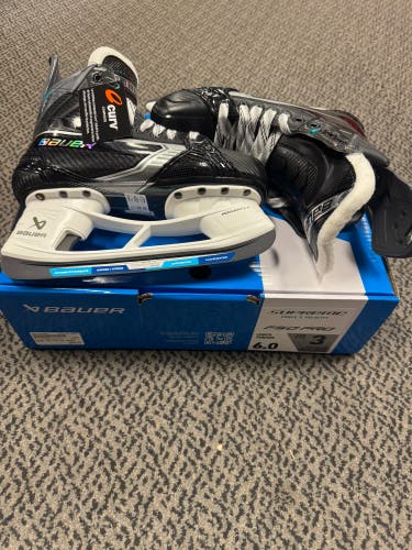 Bauer Supreme F50 Pro Hockey Skates 6 (New) Fit 3