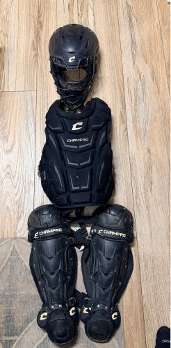 Black Champro Catcher's Set (Used)