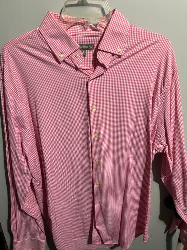 Peter Millar Pink Large Men's Shirt (Used)