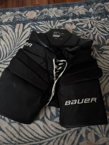 Senior Small Bauer Pro Hockey Goalie Pants (Used)