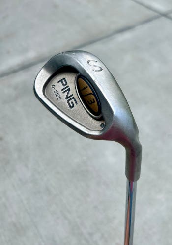 Ping i3 O-Size Sand Wedge Black Dot Cushin JZ Stiff Steel Shaft 35.25” Right Handed (RH)