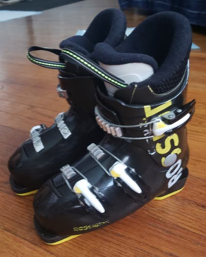 KIDS 21.5 / YOUTH 3 SKI BOOTS ROSSIGNOL COMP J3 *USED * WASHED & CLEANED 255mm