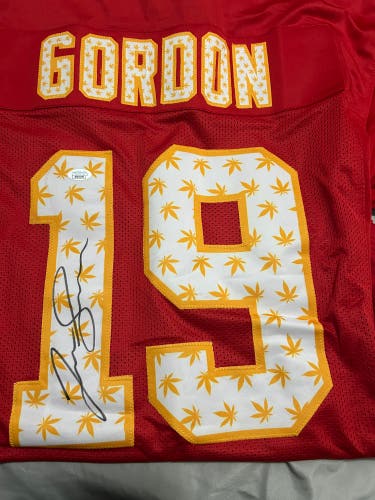 Josh Gordon autographed jersey