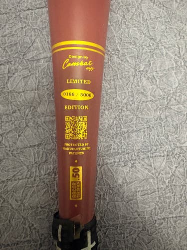 2025 Combat MFG Spec A1 Alloy BBCOR Certified Bat (-3) 28 oz 31" (Used)