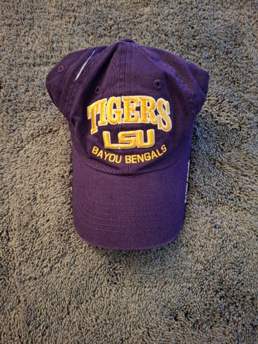 LSU Tigers Bayou Bengals Purple Strapback Cap