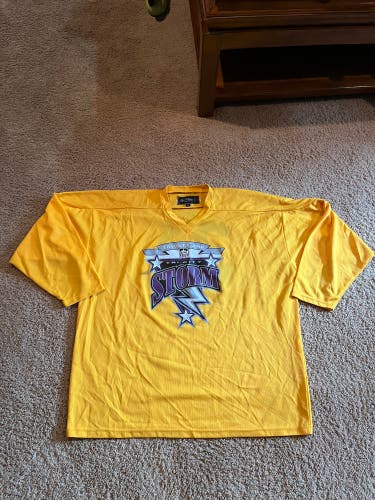 Vintage USHL Tri-City Storm Tryout Camp Hockey Jersey #31 – Harrow