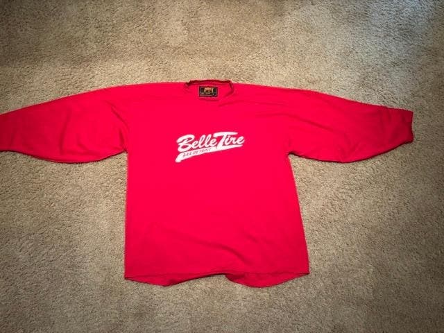 Belle Tire Michigan AAA Hockey Practice Jersey Size Large