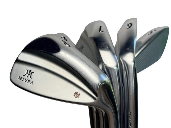 Miura KM-700 Red Stamp Irons KBS C-Taper Lite 110 Stiff Custom Ferrules