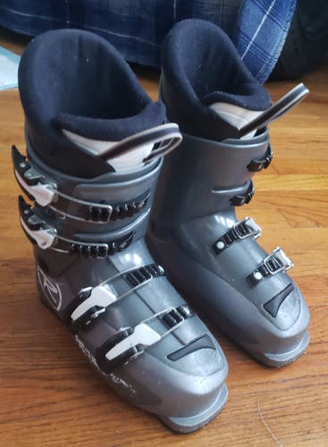 JR. 23.5 SKI BOOTS ROSSIGNOL COMP J4 (YOUTH BOYS 5) *USED*WASHED/CLEANED 275mm