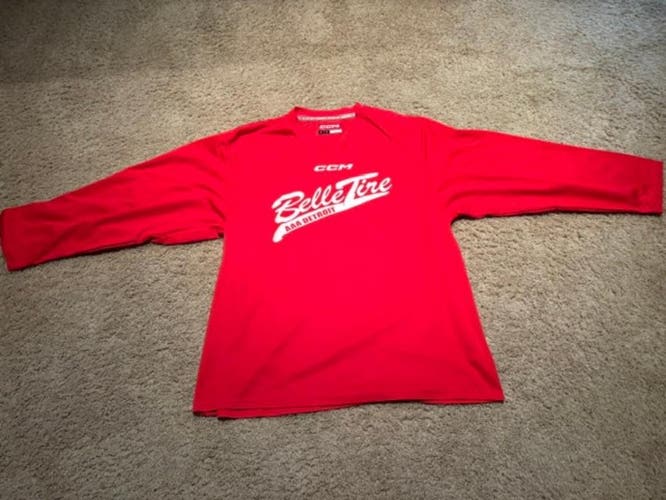 Belle Tire Michigan CCM AAA Practice Jersey #21 Size Medium