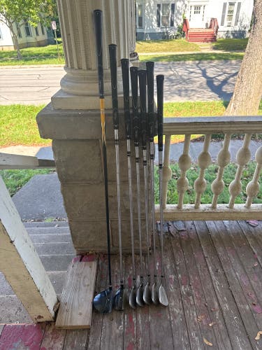 Beginner golf set, Walter hagen clubs with top flight driver