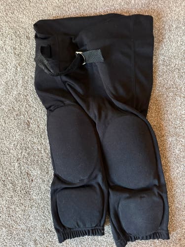 Black Men's Medium Youth Champro Bootleg game pant Game Pants (Used)