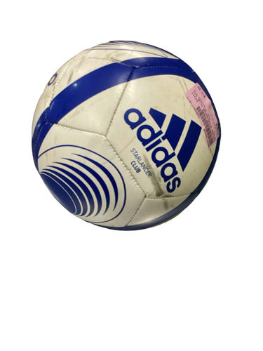 Used Adidas STARLANCER CLUB All Size Soccer Ball Royal Blue 4 11613-S000189841