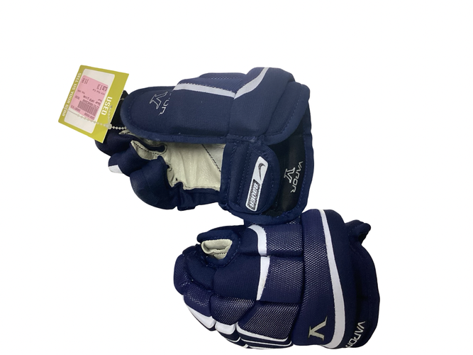 Used Bauer VAPOR Youth Gloves Royal Blue 8" 11613-S000189888