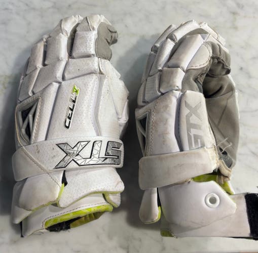 STX Cell V Lacrosse Gloves (Used)