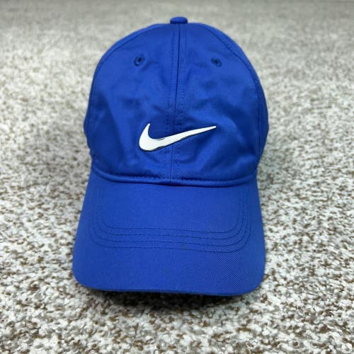 Nike Hat Cap Strap Back Mens One Size Blue Heritage86 Dri-FIT Swoosh Sports