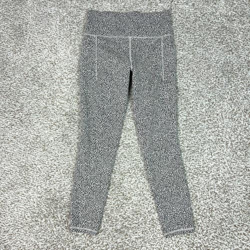Athleta Pants Womens Medium Tall Black Salutation Stash II Tight Ankle Leggings
