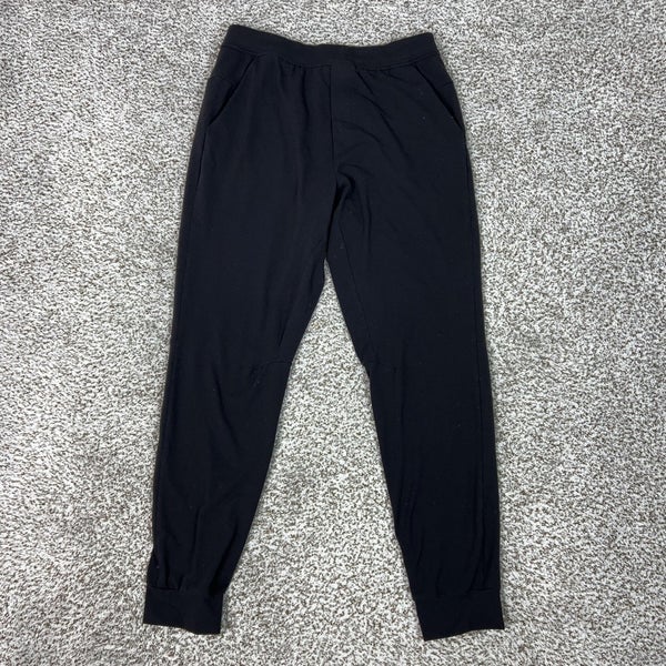 Lululemon Pants Mens Medium Black Intent Joggers Zip Pocket Running Gym Athletic