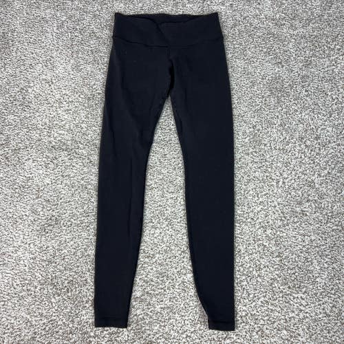 Lululemon Pants Womens 6 Black High Rise Ankle Leggings Yoga Gym Athletic Sport