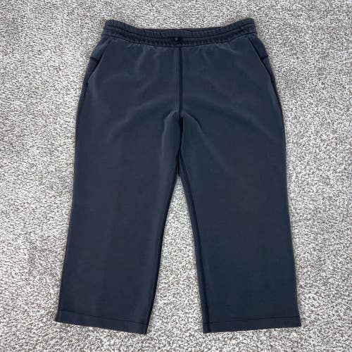 Lululemon Pants Womens 14 Gray Relaxed High Rise Softstream Wide Leg Sweatpants