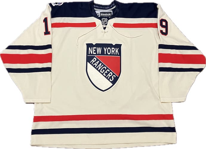 New York Rangers Brad Richards 2012 Winter Classic Reebok NHL Hockey Jersey Size 2XL