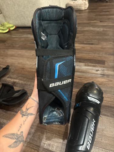 Junior Bauer X 13" Shin Pads (Used)