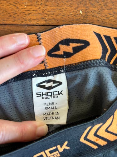 Black Small Men's Shock Doctor Pants (Used)