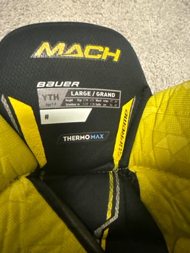 Youth Large Bauer Supreme Mach Hockey Pants (Used)