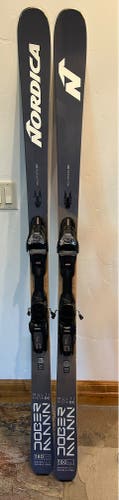 2025 Nordica Dobermann Multipista DC 180 cm All Mountain Skis With Bindings Max Din 13 (Used)