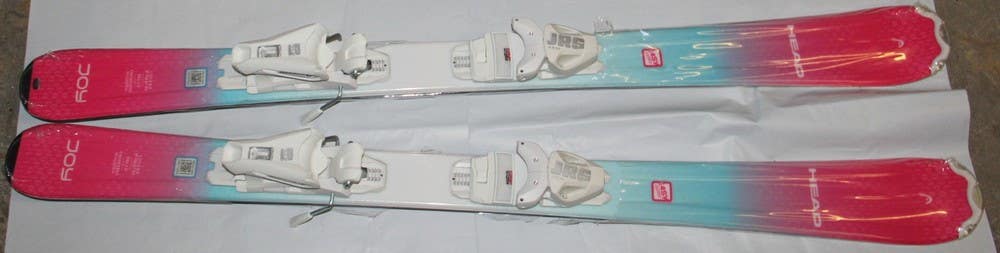 NEW 2027 HEAD Easy Joy junior girl Skis 117cm + JRS 4.5 GW adjustable Bindings