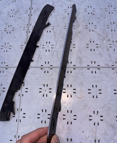 Size 6 Bladetech Black Diamond DLC goalie runners.