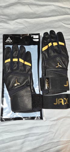 Adult XL Batting Gloves w/ strap (New)